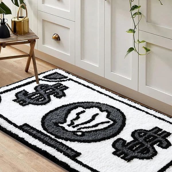 cologne 2026 VIKAMA Coin perfume Carpet Spongebob Home Bedroom Living Room Bedside Rug Mat Entry Door No Care Warm Floor Cushion 250110 Free Shipping