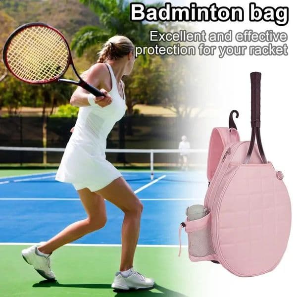 Tennis Bags For Women Tennis Carrying Bag With Water Bottle Holder Hook Top Handle Removable Lock Water Resistant Chest Grids 250117