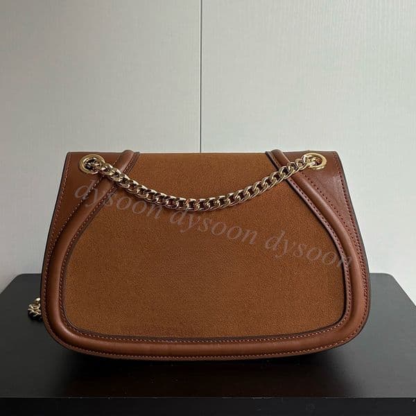 Women Shoulder Bag 2 sizes 21.5cm/26cm Chains Flap Purse Fashion Handbag Crossbody Bags With Box/Dust Bag 30377