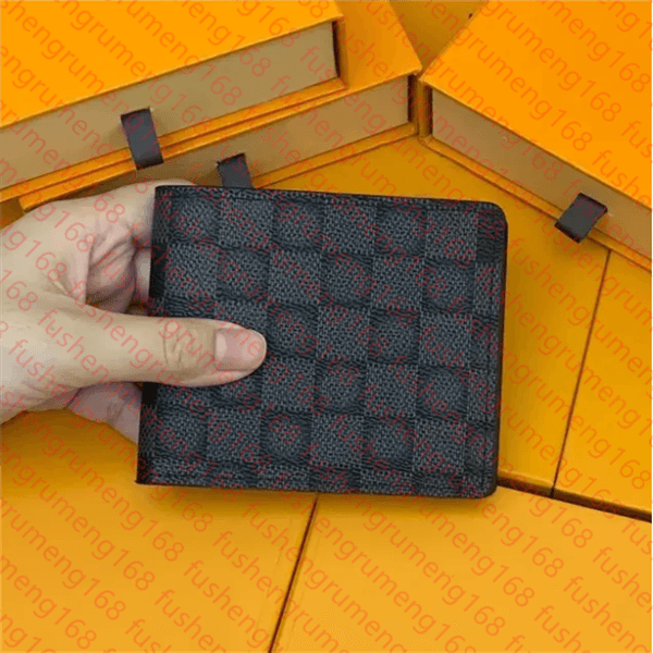 2024 High quality Designers Luxury Genuine Leather Wallets Fashion Designer Wallets Retro Handbag For Men Classic Card Holders Coin Purse FamousL