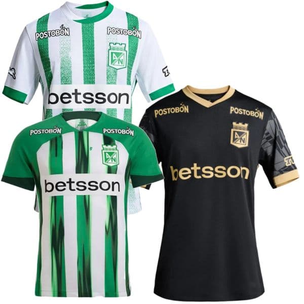 2024 2025 2026 Atletico Nacional soccer jerseys MORELOS CARDONA SARMIENTO HINESTROZA ATA CAMPUZANO ANGULO CEPPEI 24 25 26 home away football shirt