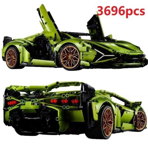 42115 Sport Car Building Blocks FKP37 Assemble Vehicle Bricks Toys Gifts For Adult Boy 3696PCS Christmas And Birthday Gifts Z250122