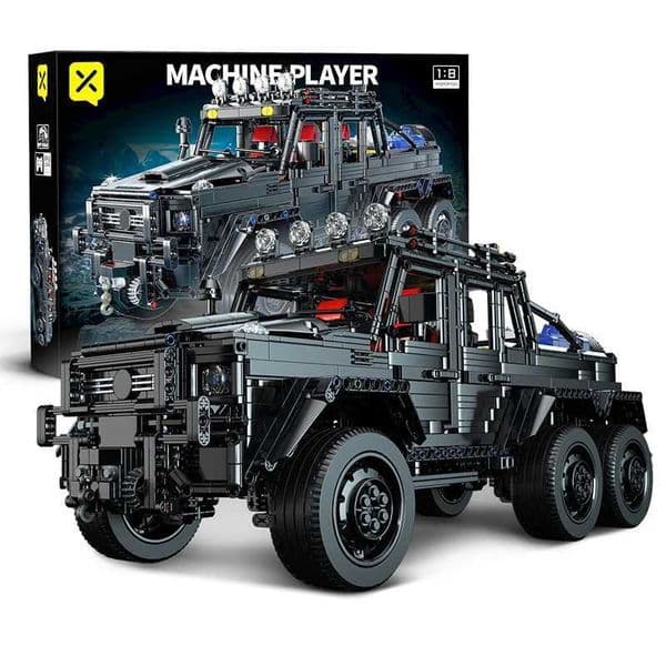 3224PCS Technical Black Off-Road Vehicle Building Blocks Set Adults Assembled Bricks Kit Model Toys Boys Kids Cool Birthday Gift Z250122
