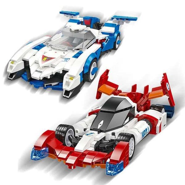 Technical Formula Racing Car Knight Savior Asurada GSX Car Building Blocks Ci Famous Speed Champion Vehicle Bricks Toys Gifts Z250122