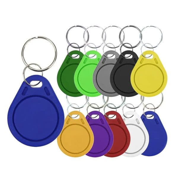 100pcs UID Fob 13.56MHz Block 0 Sector Writable IC Card Clone Changeable Smart Keyfobs Key Tags Card 1K S50 RFID Access Control 250121