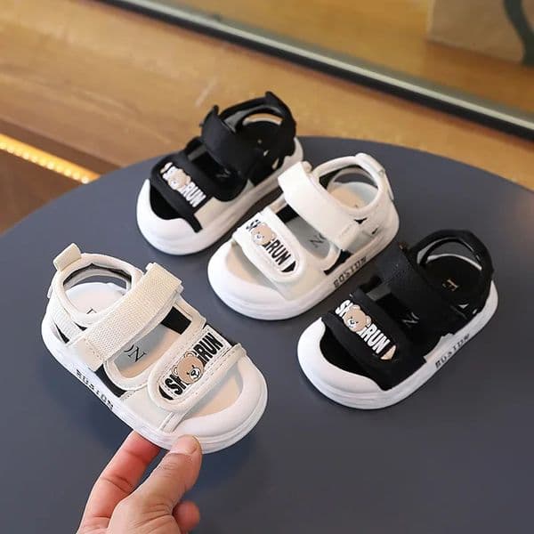 Kids Summer Casual Sandal Sport Shoe Baby Shoe Boy Shoe Walking Shoe Comfortable Soft Sole Protect Toe Beach Shoes 250120