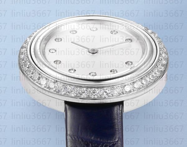Watch Woman Designer Designer Small 22.7Mm Woman's high quality Dias Top Quality Crocodile Leather Strap, Swiss 1042 Quartz Movement With Box Set Valentine's W