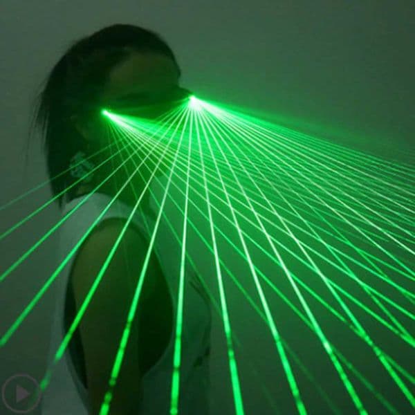 Laser Glasses for Party Club Show KTV Dance Stage Atmosphere Props Flashing Led Light-Emitting Beam Glow Party Supplies T250122