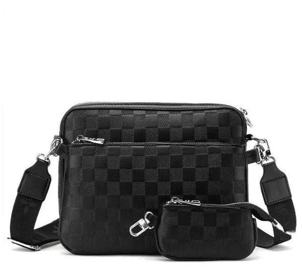 e Zippered Compartments Men's camera crossbody designer bag designer bag