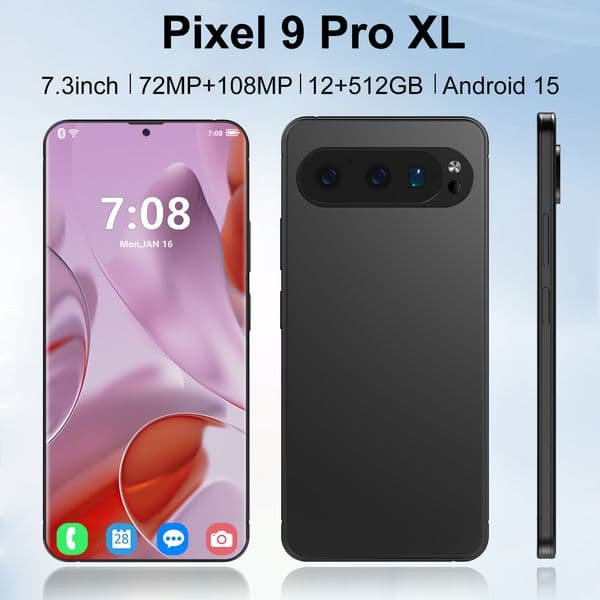 New Google smartphone Pixel 9 Pro XL 6.8 inches incell large screen 12+512G HD free shipping thumbnail 2