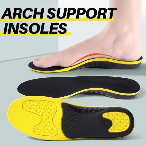 Bangnisole Plantar Fasciitis Insole Flat Foot Orthopedic Arch Support Insoles Sports Insoles Correct leg For Men Women 250121BJ