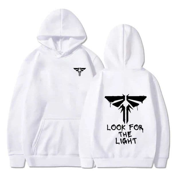 The Last of Us Look for The Light Firefly Pattern Hooded Sweatshirt Mens Womens Fashion Casual Warm Long Sleeve Top X250125