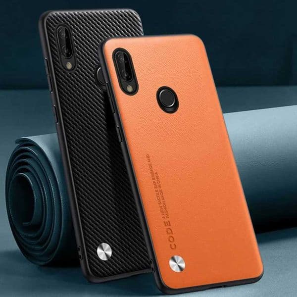 Luxury PU Leather Case For P Smart Plus 2018 Back Cover Matte Silicone Protection Phone Case For Nova 3i Nova3i Z250122