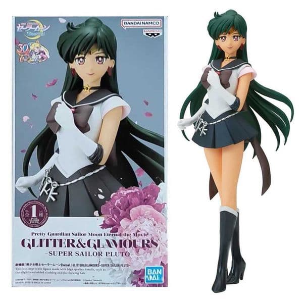 2026 New 23Cm Anime SAILOR MOON Meiou Setsuna GLITTER GLAMOURS Ver Tomoe Hotaru Model Toy Gift Kaiou Michiru Aciton Figure Doll Toys