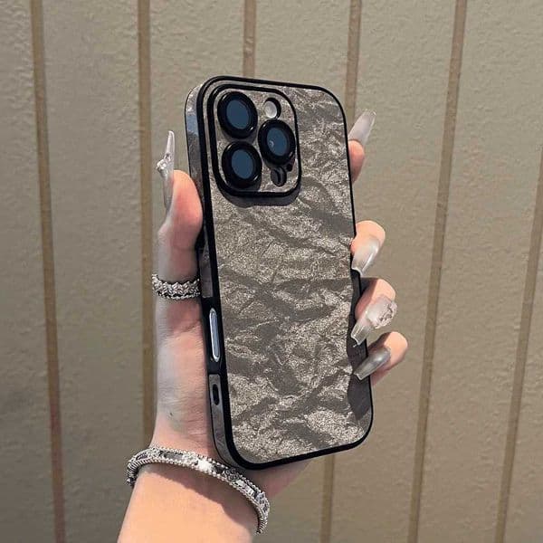 Soft Silicone Leather Snow Mountain Pattern Phone Case For iPhone 11 12 13 14 15 16 Pro Max Plus Shockproof Bumper Cover Z250122-1