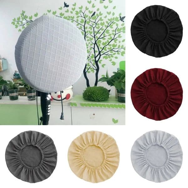 Half Wrapped Fan Cover Heater Cover All-inclusive Protective Dust Cover Household Elastic Storage Net Cover Home Accessories 250113