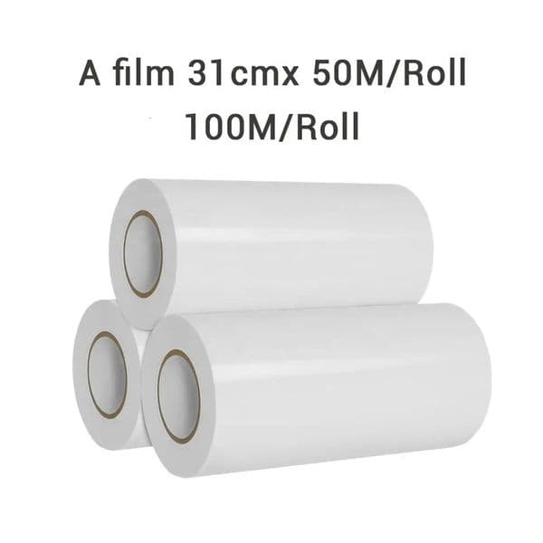 31cm x 50m High Quality UV DTF Film AB film Roll Transfer Sticker for All UV Printers Transfer Printing 250121BJ