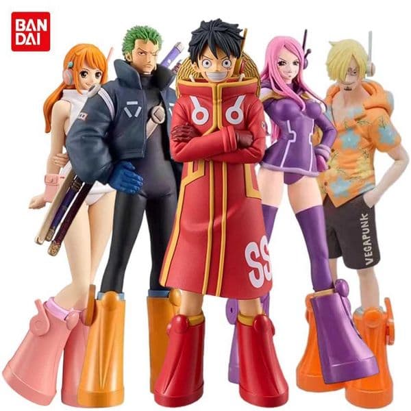2026 New 17Cm One Piece Anime Luffy Zoro Chopper Nami Action Figure Land Of Wano Toys For Kids Gift Collectible PVC Model Toys