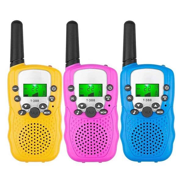 2PCS mini childrens walkie talkie handheld transceiver 6KM receiver two-way radio walkie talkie wireless Comunidador boys and girls toy X250129