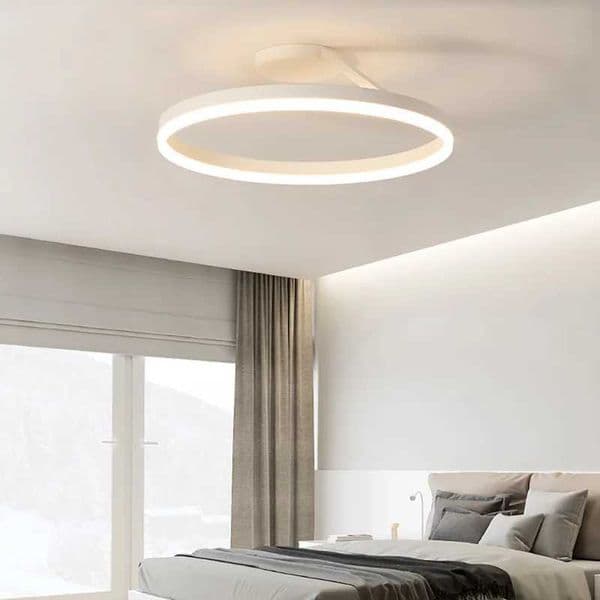 Modern Minimalist Ring Led Ceiling Chandelier Dimmable for Dining Living Room Center Table Bedroom Lusters Luminaires Decor Lamp Z250120