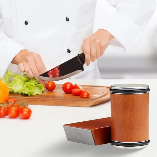Rolling Knife Sharpener for Straight Edge Roller Knife Sharpening with Industry Diamonds Chef Knife Set 250113