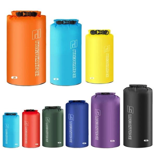 3581215253575L Outdoor Waterproof Dry Bag Ultralight Water Separation Gear Storage Sack for Swimming Boating Kayaking 250121zBANJIA