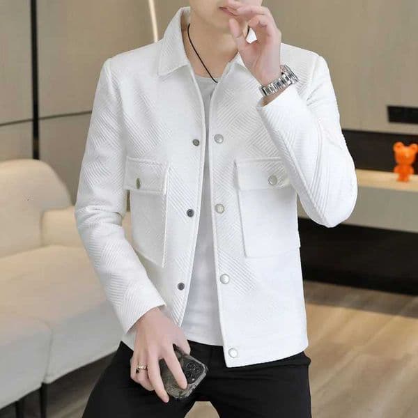 Mens Boutique Fashion Handsome Casual Coat Spring New Jacket Trend Baseball Clothes Teenage Top for Fall XJ250801