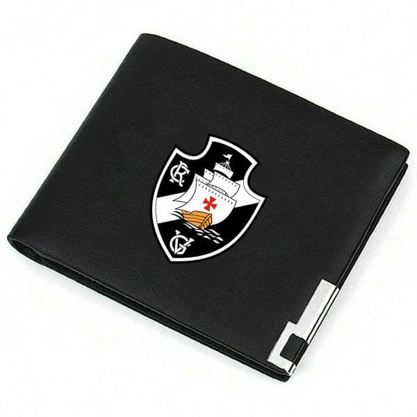 Club de Regatas Vasco da Gama wallet Football purse Soccer Sport Team money bag Leather billfold Badge Print notecase