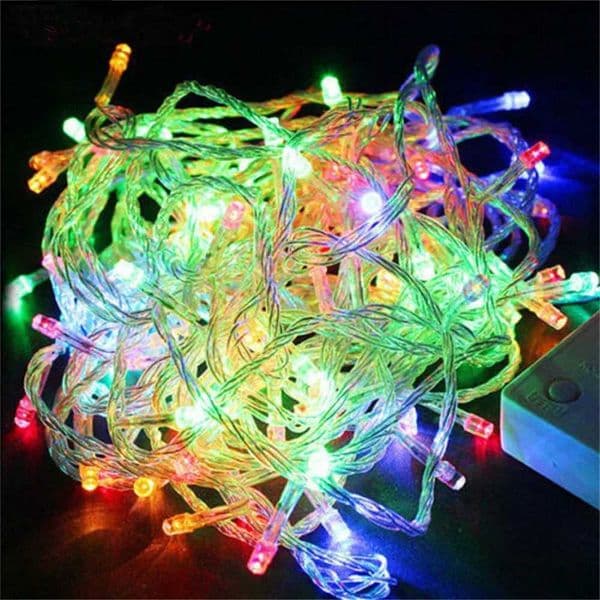 5M 40LED Fairy Lights String Garland Christmas 220V EU Light Waterproof for Tree Home Garden Wedding Party Outdoor Indoor Decor X250801