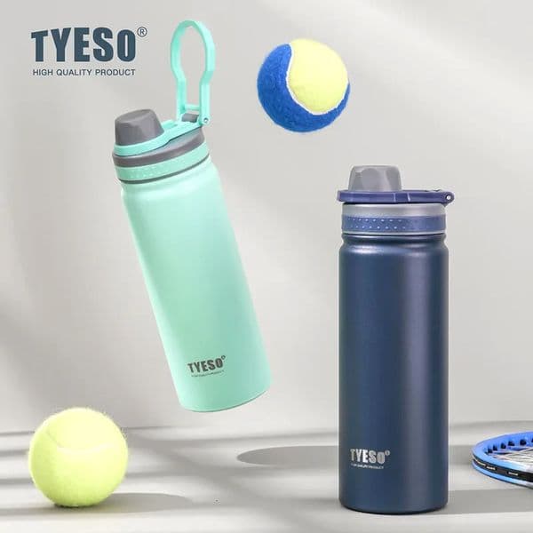 Tyeso 530/750ML Thermos Bottle Stainless Steel Vacuum Flask Travel Cup Insulated Water Bottle Sport Thermal Mug Cold Mug 250730