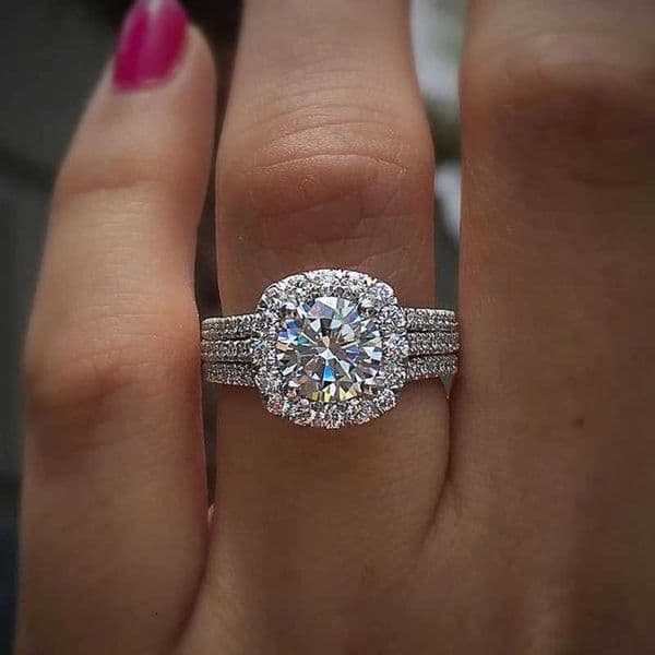 8 Trendy Women Rings with Brilliant Cubic Zirconia Luxury Engagement Rings Fashion Wedding Party Jewelry Drop Shipping XJ250802