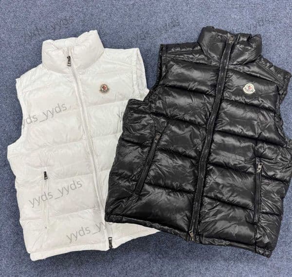 Glossy Vest Cotton Jacket for Men and Women Windproof Vest Thickened Sleeveless Jacket T250802