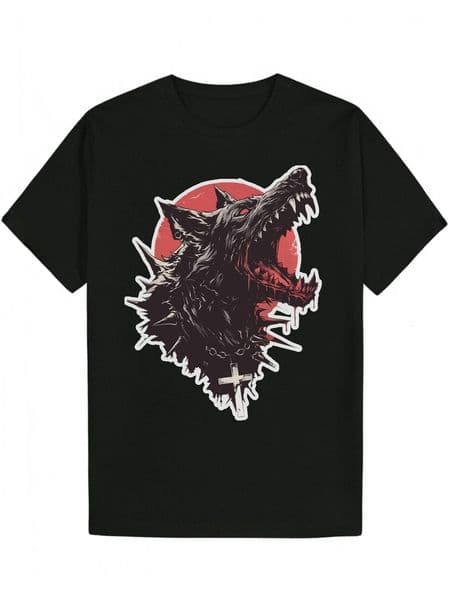 Funny Short Sleeve Graphic Fashion Print Summer Black T Shirt Series Essential Y K Anime Inappropriate Horror Dark Humor Band Theme Men s Gift 034ce
