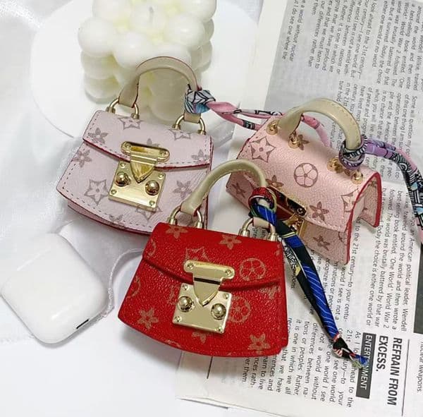 Luxury Designer Mini Creative Fan Bag Headphone Bag For Galaxy Buds Keychain Bag Fashionable Mini Bag coin Pocket