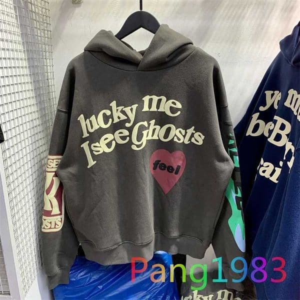 CPFM Kids See Ghosts Hoodie Men Women Velvet Sweatshirt Hooded X250802