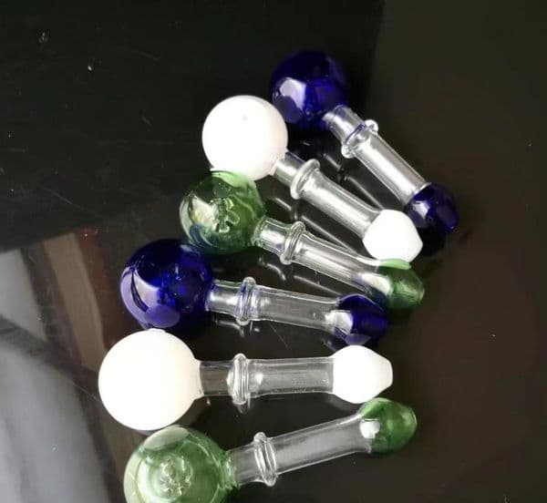 New color snowflakes large pipe, Wholesale Glass Bongs, Glass Hookah, Smoke Pipe Accessories