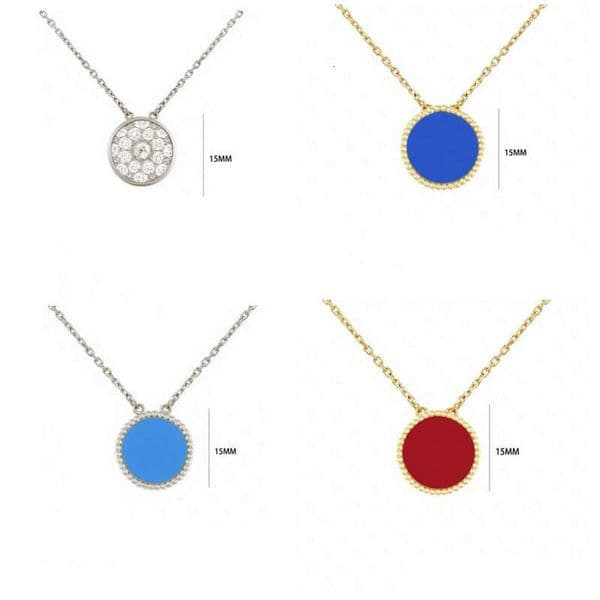 Classic 1 Moif Flower Necklaces Women Plaed Gold Jewelry Woman Lengh Whie Moher Pearl Four Leaf Clover Necklace Chrismas