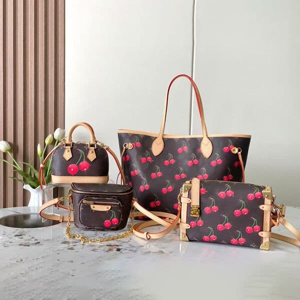 10A TM luxury designer bag crossbody bags embroidered cherry tote bag designer shoulder bags designer women bag designer bags woman handbags