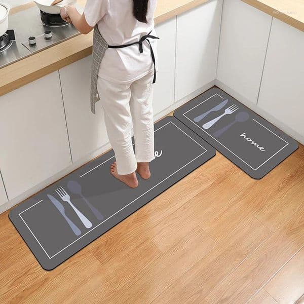 Carpets VIKAMA Diatomite Rugs Carpet For Bath Kitchen Floor Mat Bathroom