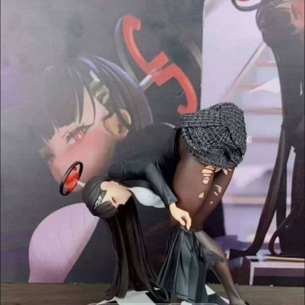 Rio Figure Blue Archive Figures Sexy Girl Tsukatsuki Anime Figurine Pvc Models Gk Statue Collectible Customized Gifts