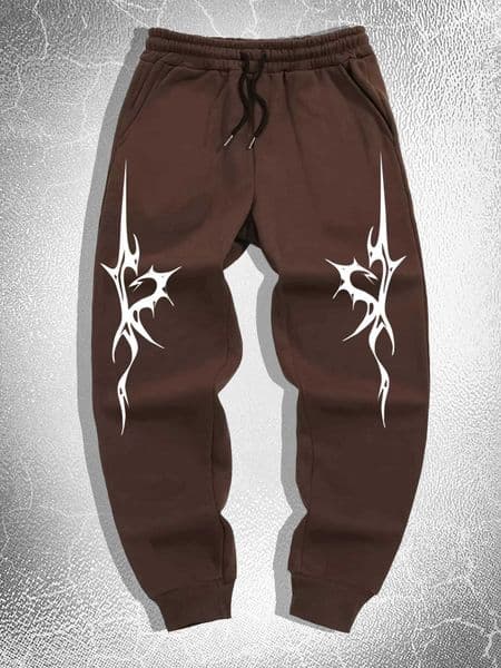 Gothic Printed Sweatpants Mens Furniture Outdoor Casual Sweatpants Sports Jogging Pants City Fashion Trousers S-3XL X250804
