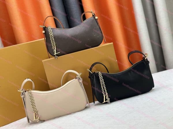 Liv pochette handbag women's Monograms Denim fabric retro shoulder bag classic printed crossbody bag handbag armpit bag mini handbag wallet