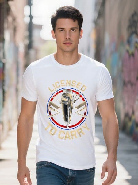 Funny Barber Designs For Men Dad Hairstyling Stylist Tools T-Shirt