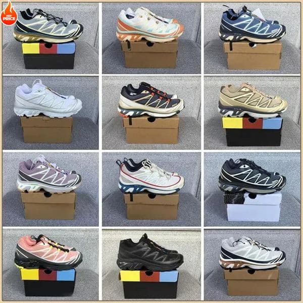 New xt6s advanced sports men three black and white blue red yellow green speed cross-country men outdoor mountaineering shoes sports running shoes