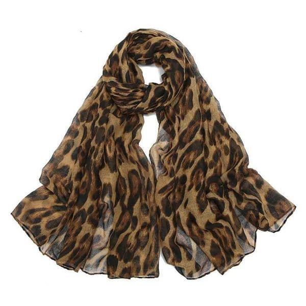 New Sunscreen Voile Thin Wen Scarf Summer Girls Classic Leopard Print Scarves Soft Lady Foard Viscose Fem Wrap Shawls X250804