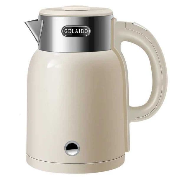 2025 new household electric kettle with automatic power-off large capacity insulated kettle double-layer anti-scalding Y250804