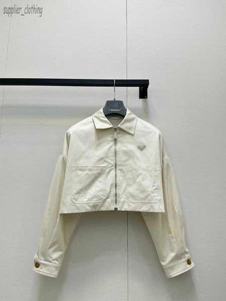 Women's Jackets luxury for woman designer European heavy industry denim high end jacket women's Spring and Autumn new loose versatile fashion short top QEWE