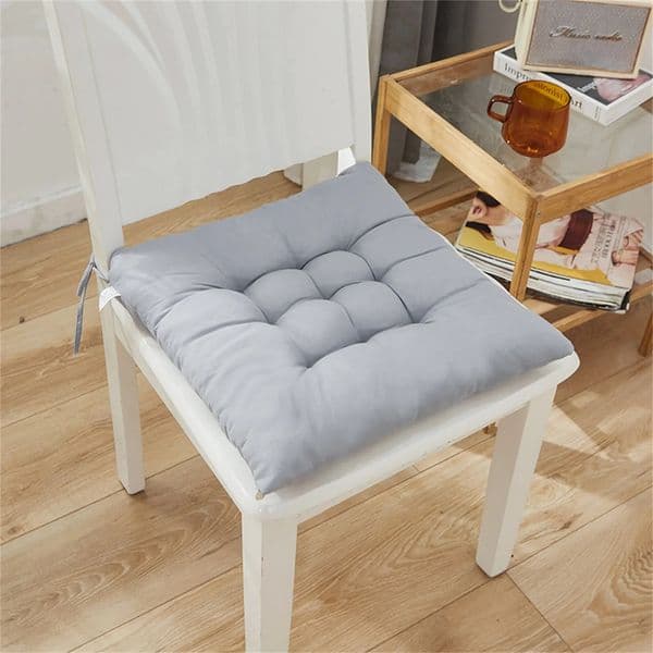 Solid Chair Cushion Square Mat Cotton Upholstery Soft Padded Cushion Pad Office Home Or Car Garden Sun Lounge Seat Cushion 250805