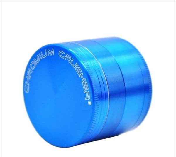 Smoking Pipes New aluminum alloy four layer diameter 50mm smoke grinder metal smoke grinder