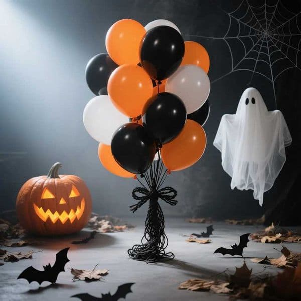 50/100pcs Halloween Decoration Balloon Wedding Engagement Birthday Party Anniversary Decor Latex Balloons 10inch 12inch Balloon X250805